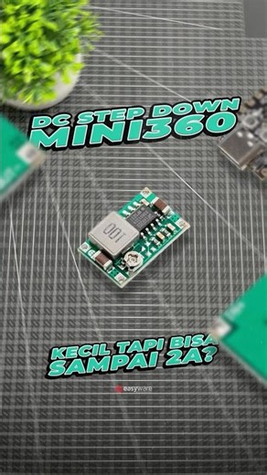 Small but this step down can reach 2A?⚡️ #stepdown #mini360 #diy #components #esp32