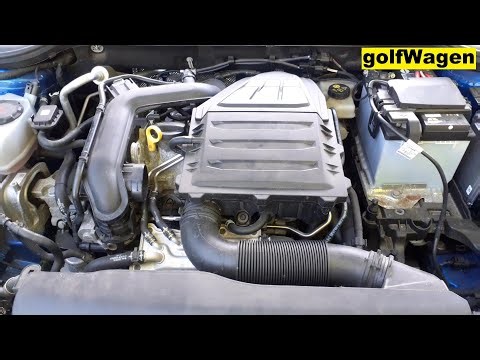 VW Polo 1.0 TSI map sensor location