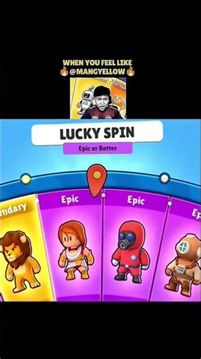 Finally I Got My Fav rarest Skin In Stumble Guys 😯 00000000000.1% Chance To Get the Beast Skin 🤕