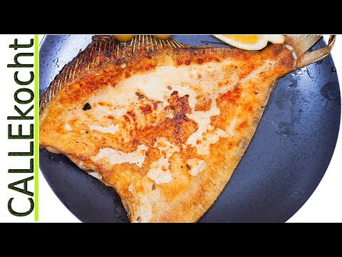 Scholle braten nach Finkenwerder Art - Omas Rezept ganz einfach
