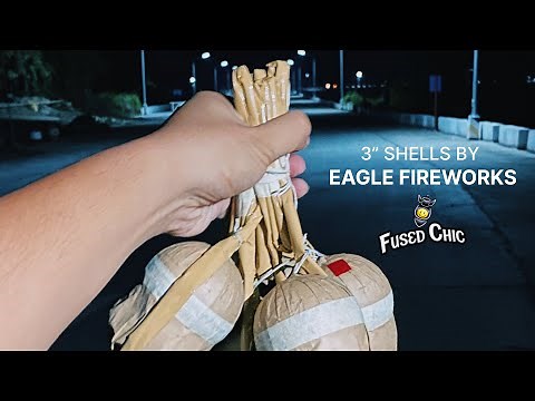 3 inch shells by Eagle Fireworks