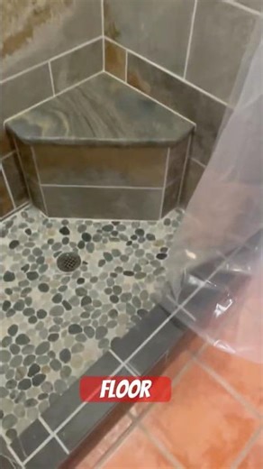 Custom Tile Shower Transformation 🔥 | Clean Lines, Quality Craftsmanship #diy #tile #Jesus