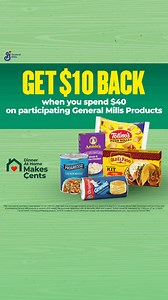 602 reactions · 20 shares | when you spend $40 on participating General Mills Products | General Mills | Facebook