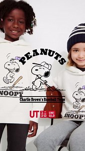 Explore two new vintage-inspired PEANUTS UT collections! PEANUTS Charlie Brown's Baseball Team Collection captures famous scenes of Charlie Brown and his friends enjoying baseball, and the PEANUTS Dance Time with Snoopy Collection features joyful graphics of Snoopy and the gang dancing. #with UT | Uniqlo Australia