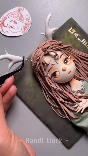 21K views · 577 reactions | A dreamy girl's world needs flowers and sunshine #clayart #handiwork | Handi Work | Facebook