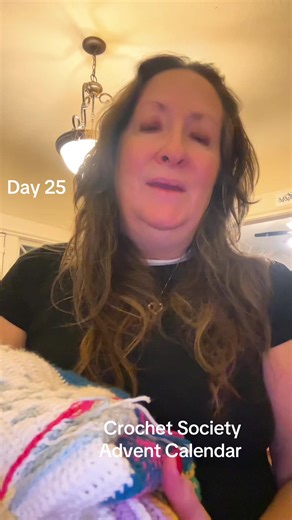 Day 25 Crochet Society Advent Calendar. #fyp #crochet #crochetmas #crochettok #crochetsocietyadventcalendar2025