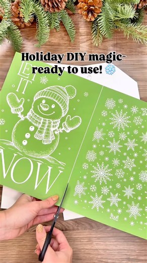 ❄️✨ This set of door tags turned out absolutely ADORABLE (if we do say so ourselves)! Have you browsed our Holiday Collection yet? 🎄 You won’t want to miss this design—or any of the others we’ve created for this season! Why you’ll love them: ✔️ Ready-to-Use (no cutting or weeding!) ✔️ Reusable (again & again for gifts decor) ✔️ Versatile (signs, shirts, pillows, door hangers & more!) Comment CHRISTMAS and we’ll send you the link to shop the full collection! 🎁 #DIYChristmas #ReusableStencils #H