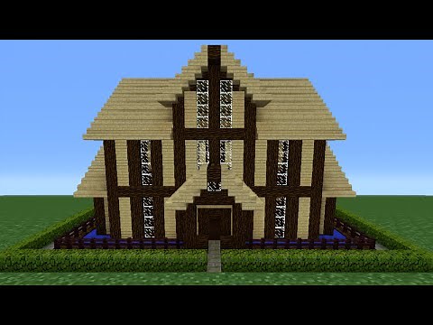 Minecraft Tutorial: How To Make A Wooden House - 12