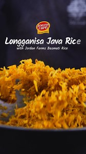 Searching for another delectable Filipino classic to add to your repertoire? Try this Longganisa Java Rice made with Jordan Farms Basmati Rice. Its soft, fluffy, and loose texture lends a unique taste to this savory dish that you’re sure to enjoy! To make this dish, you need the following ingredients: 4 cups cooked Jordan Farms Basmati Rice 2 tbsp cooking oil 3 cloves garlic ½ tsp annatto powder 1 tsp ground turmeric 2 tbsp soy sauce Salt & Pepper (to taste) Longganisa Want to try it out? You ca
