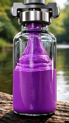 Filling Vials with Rainbow Algae 🌈 (ASMR)