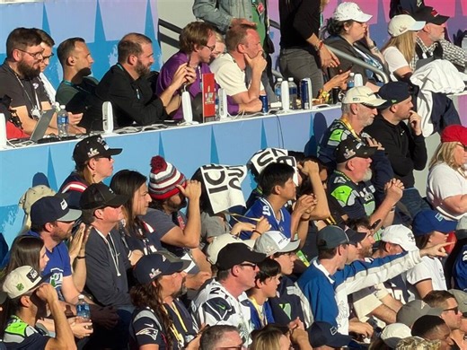 Super Bowl LX fans repurpose 'ICE OUT' towels