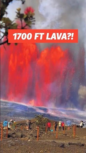 Kīlauea ERUPTION Hits 1700ft Lava Fountain! 🌋😱