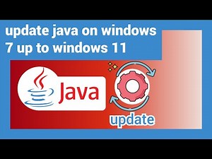 how to update java on windows 7 up to windows 11