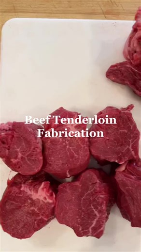 Beef Tenderloin Fabrication Tutorial