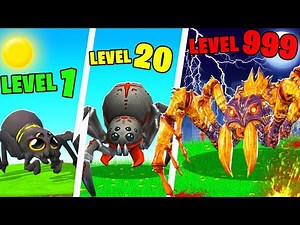 UPGRADING BABY SPIDER TO GOD SPIDER in Insect Evolution