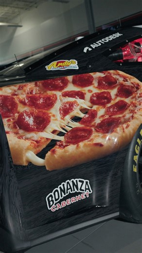 Bringing the Red Baron stuffed crust cheesy goodness to Texas Motor Speedway this weekend. 🍕 #NASCAR | Haas Factory Team