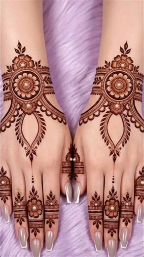unique mehndi pattern for beginners #mehndi #hennadesign #hennatatto #mehandi #trending