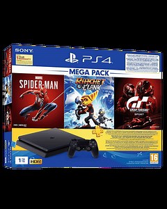Sony PlayStation 4 Slim 1TB Megapack  Bundle 1