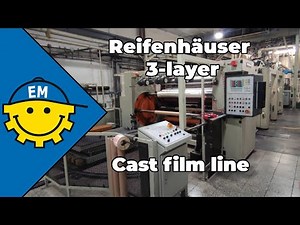 Cast film line | Reifenhäuser 3-layer