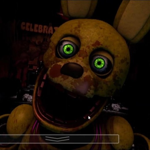 The Bite of '87 Spring Bonnie Attacks in FNaF 1 (FNaF Jumpscares)