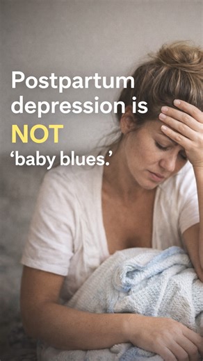 Jasmine Chadha | Psychology & Spirituality on Instagram: "Postpartum depression (PPD), on the other hand, is not just “baby blues.” It is a clinical depressive disorder that can begin during pregnancy or anytime within the first year after childbirth and lasts much longer than two weeks. PPD involves persistent sadness, loss of interest, exhaustion, difficulty bonding with your baby, intense anxiety, and significant disruption to daily functioning. ￼ Research shows that postpartum depression aff
