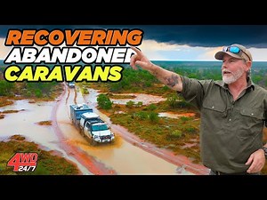 FLOODED & Caravans Stuck in Outback Campsite with MORE RAIN COMING!