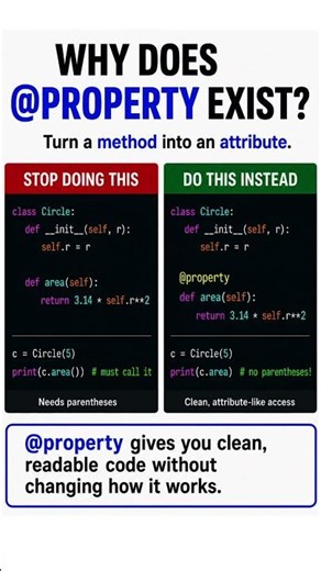 Why Python Has @property (It's Brilliant)