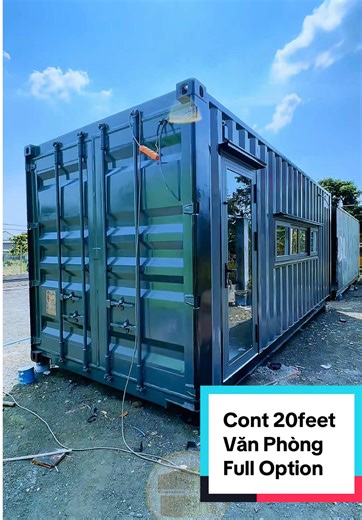 Container Văn Phòng 20Feet Màu Xám Xingfa