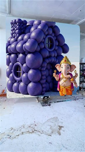 Happy Ganesh Chaturthi Drawing Photo 🌺🥰 Ganesh Ji Painting ❤️ #shorts #ganeshchaturthi #viralvideo