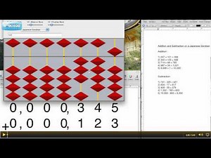 Abacus Addition Demonstration