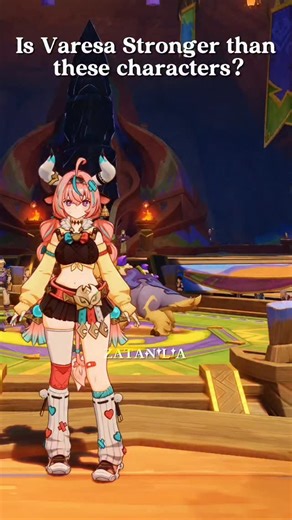 Zatanna🎩🪄 on Instagram: "Is Varesa stronger than these characters ? #genshin #varesa #hoyocreators #fyp #Genshinlmpact"