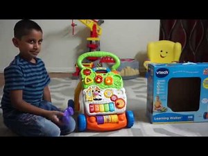 Vtech Sit To Stand Learning Walker Built by Kid Assemble & Review by kid Katapa TV