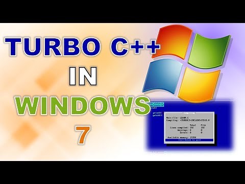 How to download and Install Turbo C++ for windows 7 32 bit