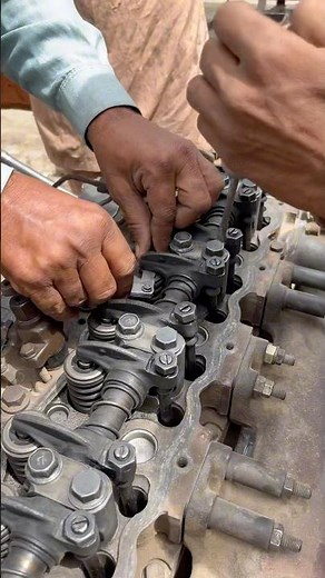 Valve Tapped adjustments and settings #shortsfeed #engine #mechanic #workshop #machine
