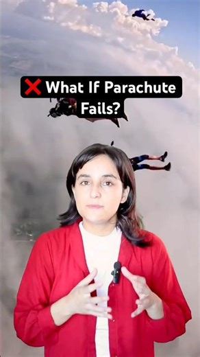 What If a Parachute Doesn’t Open? 🪂 | Emergency Parachute Explained #facts