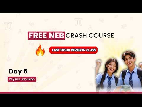 NEB Crash Course | Day 5 | Physics (Waves in String)
