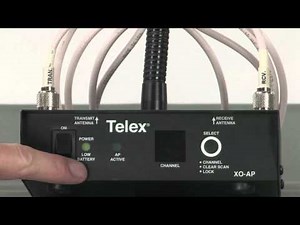 TELEX Legacy XO-AP wireless intercom tutorial