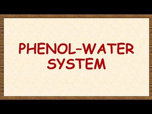 Part 3 : Phenol-water system - partially miscible liquids (Solubility of drugs )