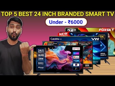 Top 5 Best 24 Inch Smart TV Under 6000 In 2026 || 24 Inch Smart TV Under 5000 In India 2026