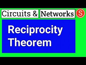 Reciprocity theorem
