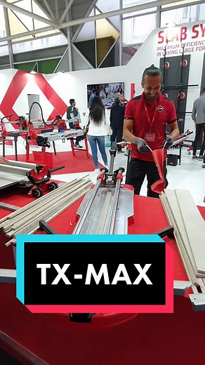TX MAX en acción y sin ver el corte! IMPRESIONANTE! #rubitools #tools #construction #herramientas #tiler #tiling #cutter