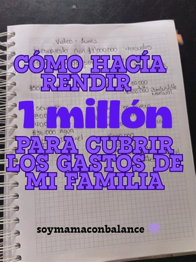 Hubo un momento de nuestra vida donde tuvimos que aprender a vivir con muy poco. Y aunque fue difícil, también nos enseñó a valorar, priorizar y administrar mejor nuestro dinero 💜 Si hoy estás pasando por un momento complicado, quiero decirte algo: esto no es para siempre. Todo mejora. Todo pasa. Y sí se puede salir adelante ✨ #amadecasa #administracion #finanzaspersonales #vidareal #parati