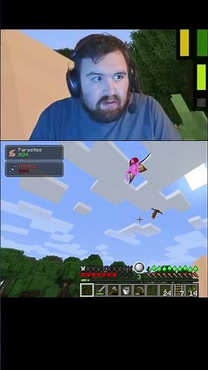 RLCraft Minecraft Parasite Attack! Can He Survive? #shorts