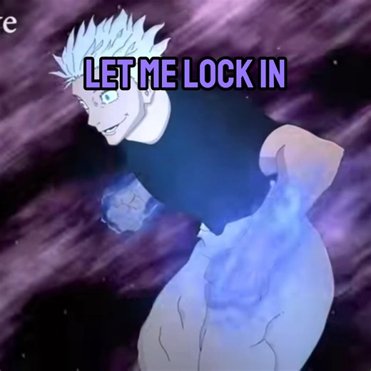 Gojo had to lock in..😭