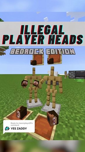 Reply to @classicplays25 Minecraft Player Head Farm Vanilla Survival Bedrock Redstone 1.18.31 Tutorial #minecraft #minecraftbuilding #minecrafthacks #bedrock #redstone #gaming #icecoffey #tutorial