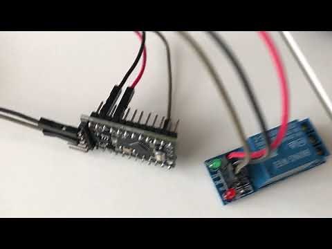 Using Arduino to simulate button press