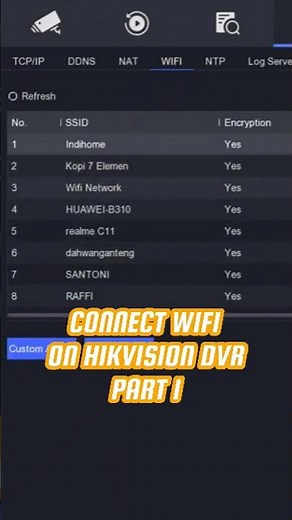 How To Connect WiFi On Hikvision DVR | Part 1 #cctv #hikvision #cctvcamera