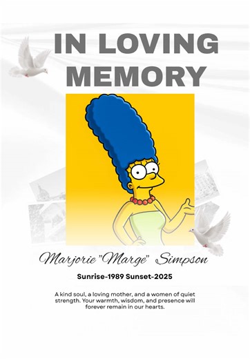 In Loving Memory of Marjorie Simpson (1989-2025)