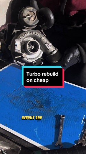 Fix your blown turbo on cheap, get a replacement CHRA and do it yourself #turbo #diy #chra #turbocore #repair #mechanic #18turbo