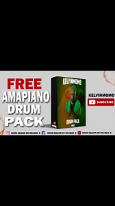 [FREE] Amapiano Drum Pack 2023 |  | " Kelvin Momo " | prod.by...
